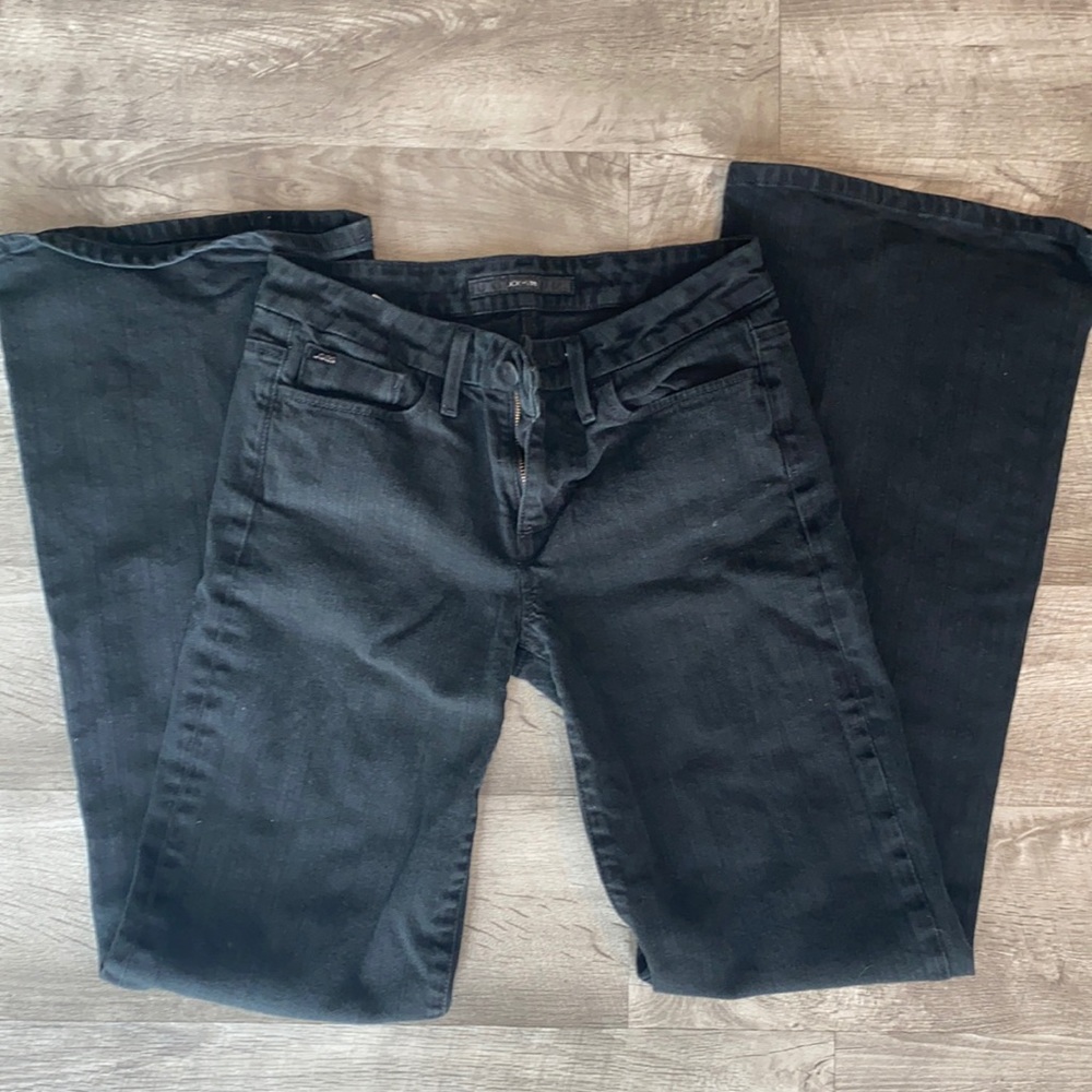 Joes black trouser jeans